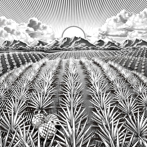 Agave fields