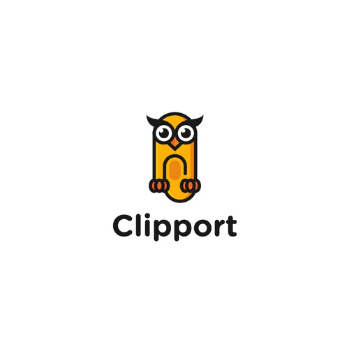 Cartoon logo for Clipport