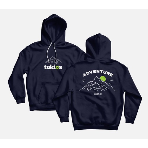 Outdoor design for hoodie