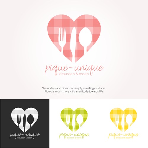Modern & joyful logo for picnic blog