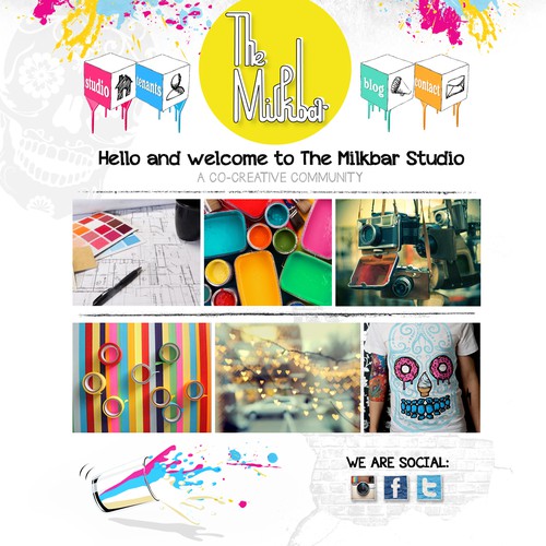 Milkshake Creative needs a 5 pages designed