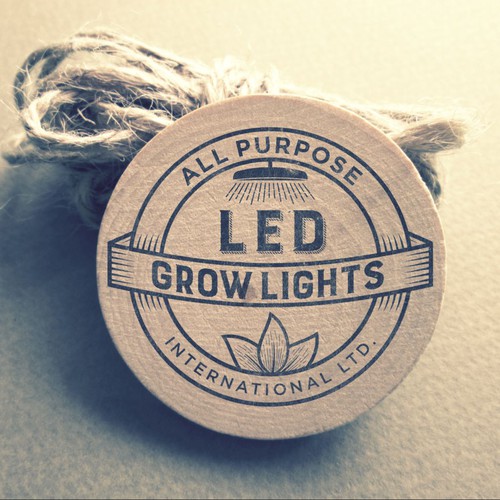 Vintage Logo for LED Growlights 