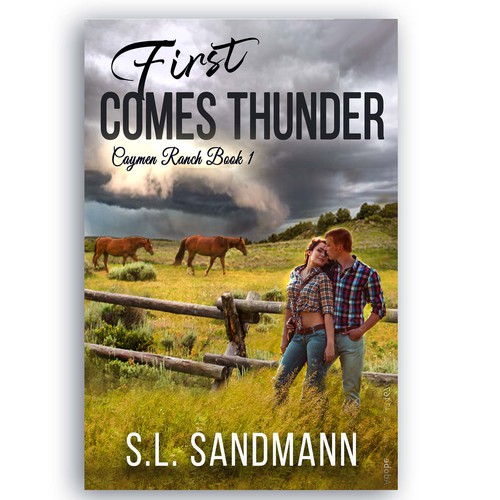 cover for modern YA western ranch romance