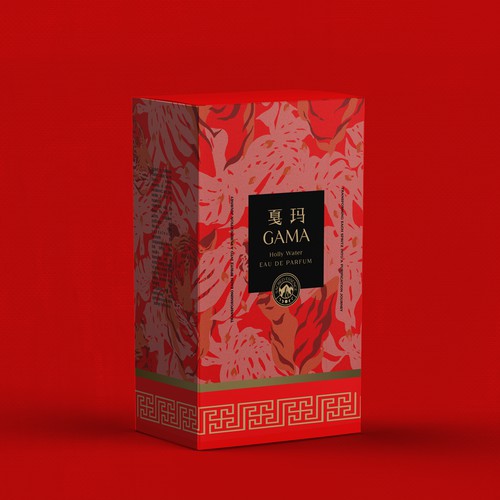 Packaging design for Tibetan based perfume company