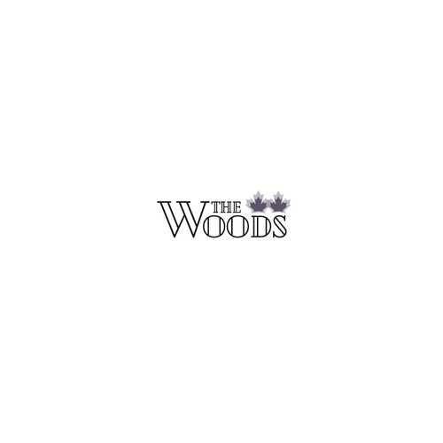 The Woods - logo for small condo/ hotel complex