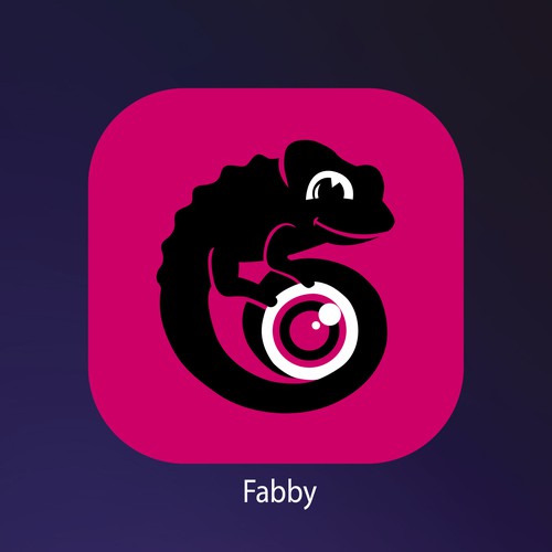 Fabby app logo design