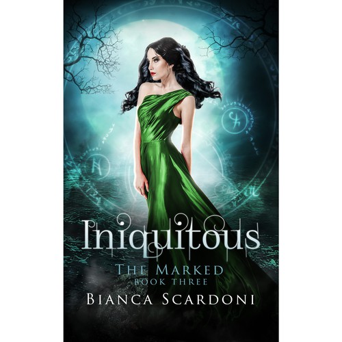 Book cover design for Iniquitous