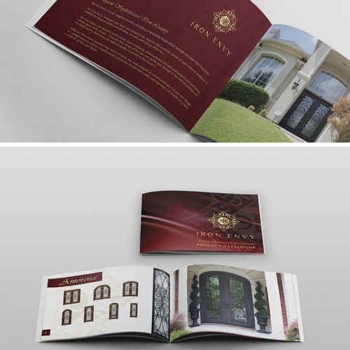 Brochure design for Iron Envy