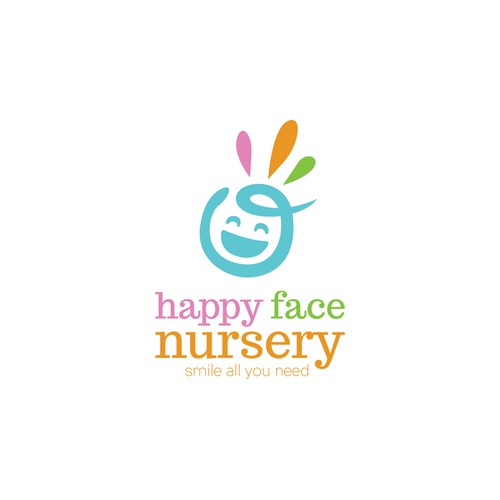 Happy Face Nursery  Logo