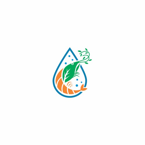 shrimp of  aquaponic farm