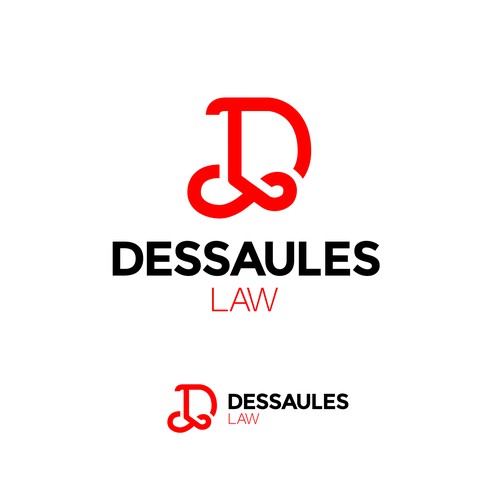 Modern logo for a law firm.