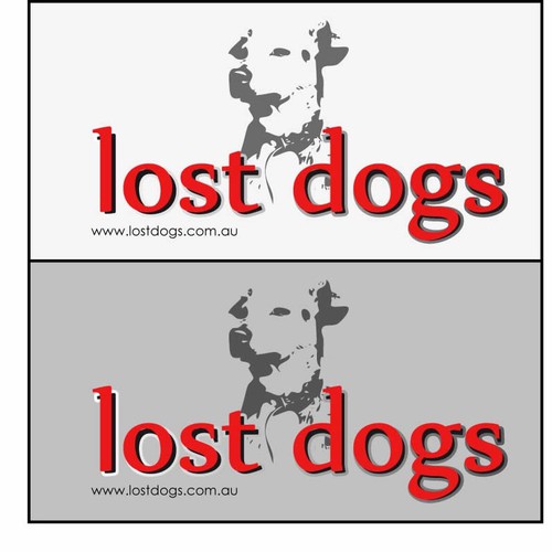 logo for lost & found pet website
