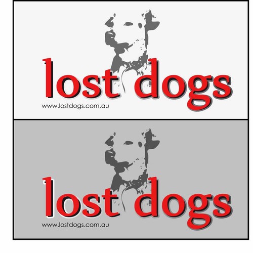 logo for lost & found pet website