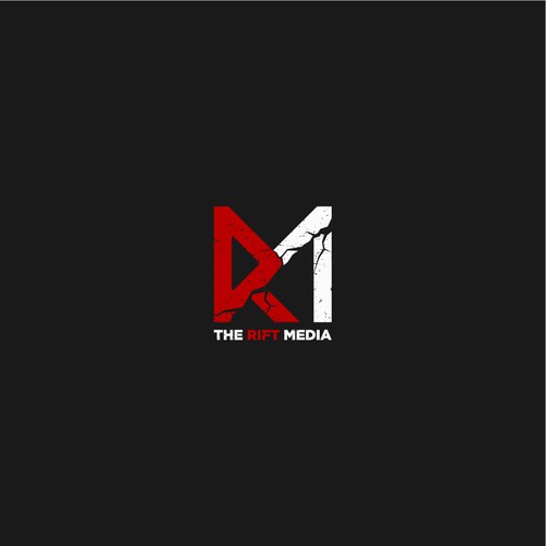 A logo for The Rift Media