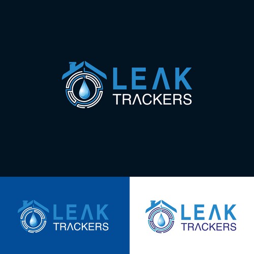 Leak trackers company logo design