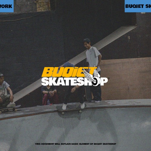 BUQIET SKATE SHOP LOGO DESIGN