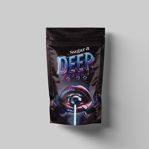 Sugar Deep Sucker Pouch Design