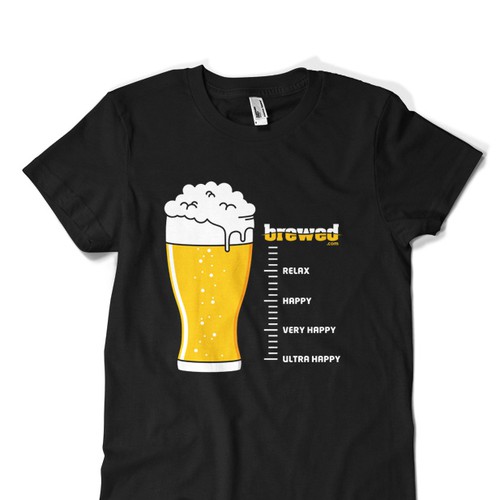 Create designer t-shirts for beer lovers