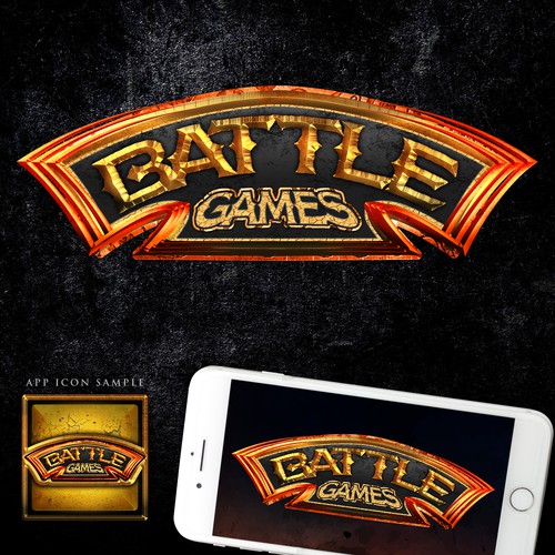 Battle Games Epic Logo Design Entry #3