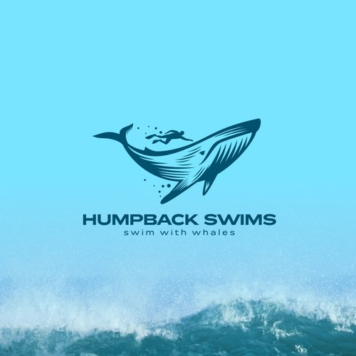 Logo Design for Humpback Swims