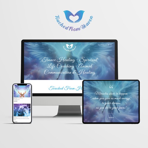 Spiritual Brand & Website Design for a Spiritual Healer