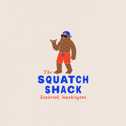Logo Concept for The Squatch Shack