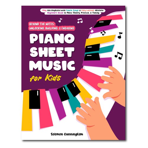 Cover book design for kids
