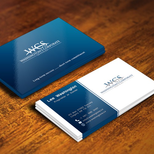 Professional business card