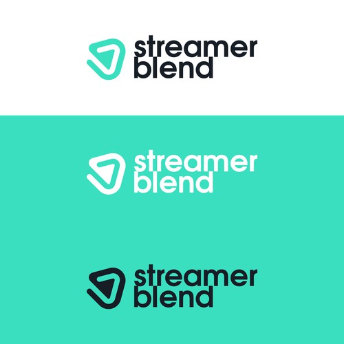 logo concept for streamer blend