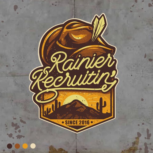 Rainier Recruitin Sticker