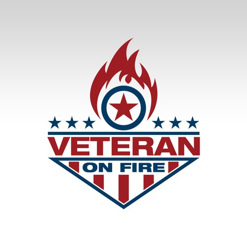 Veteran On Fire Podcast Logo