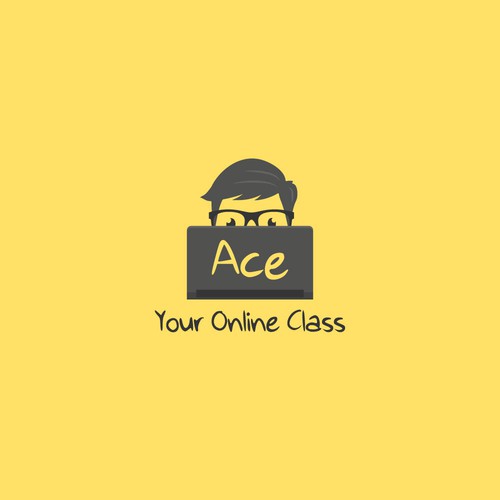 Fun, yet simple logo for an online course