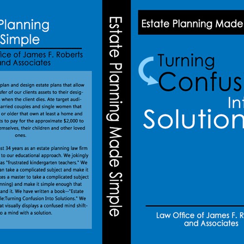 Book cover--Estate Planning Made Simple:Turning Confusion Into Solutions