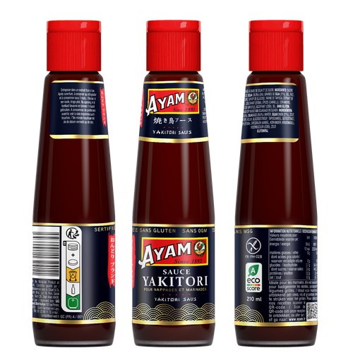 sauce label design