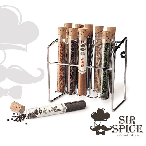 Create Label Designs for Sir Spice!
