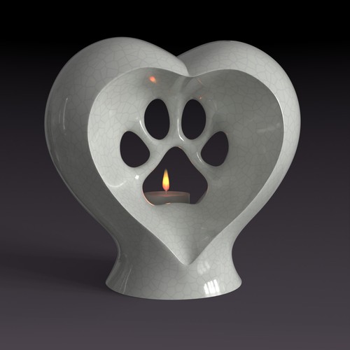 Ceramic Pet Urn Design.