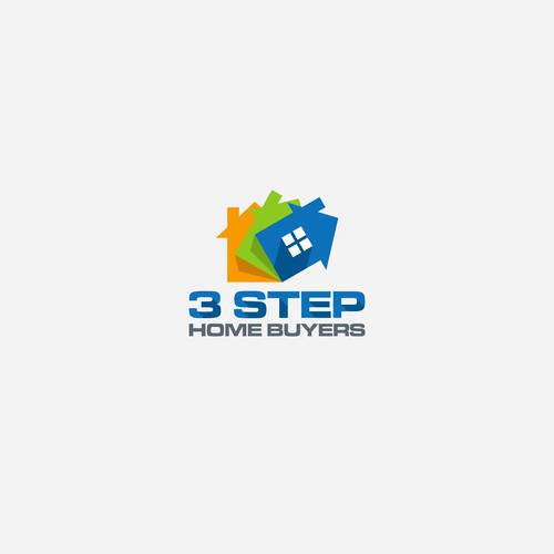 Create Logo For 3 Step Home Buyers Company