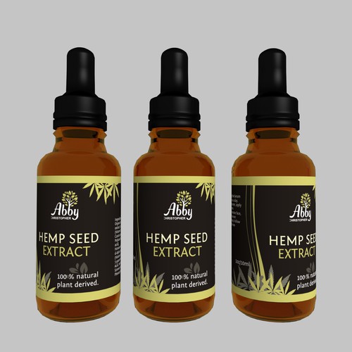 Label HEMP SEED EXTRACT