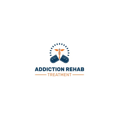 Logo concept for Addiction Rehab Treatment