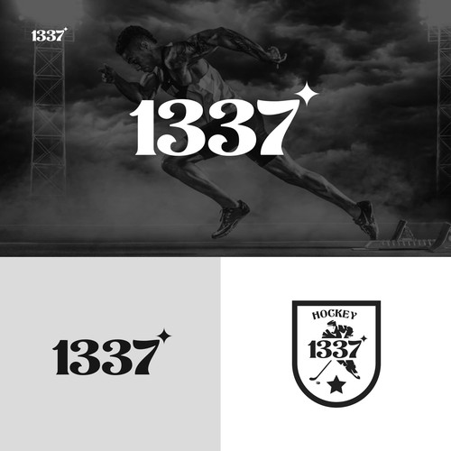 Retro Logo Concept for 1337