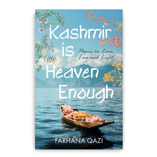 Strong Feminine Inspiring Poetry Book Cover Design for Poetry Book