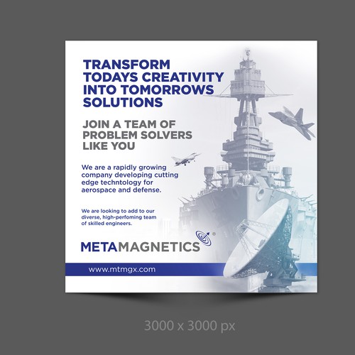 Ad design for Metamagnetics