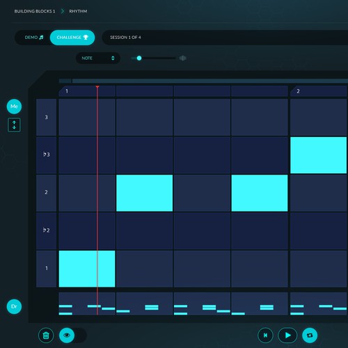 Music editor app design