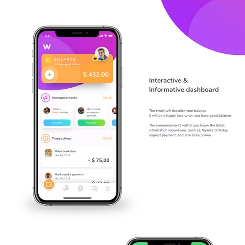 Wallet app