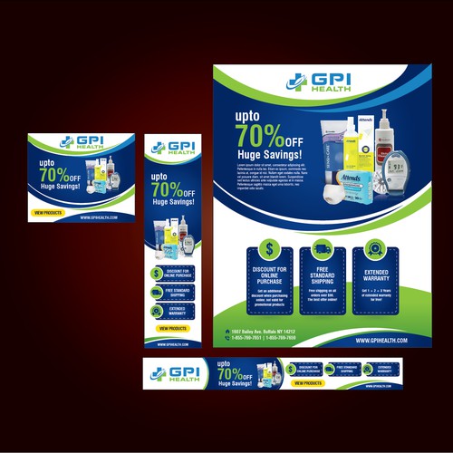 GPI Health Flyer and web banner