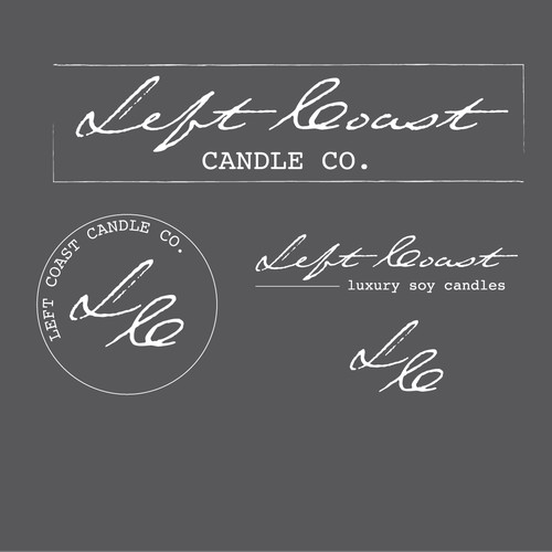 Logo concept for luxury candle company