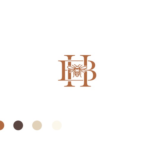Honey Bea mountain house logo