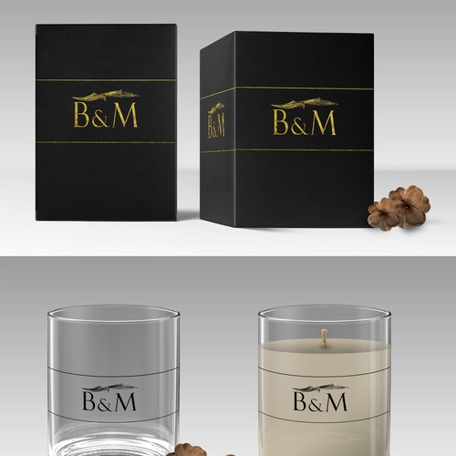 Create An Elegant Packaging Design for a New Line of Scented Candles