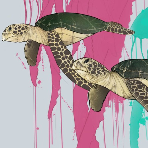 Design cool patteturtles graftrns and animals that are safari inspired but are punk, neon, edgy.