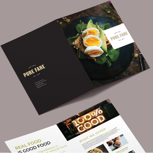 Brochure Design for Restaurant